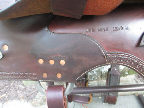 Roohide Cutting Saddle
