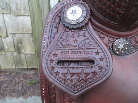 Sean Ryon Cutting Saddle Built By Paul Garcia