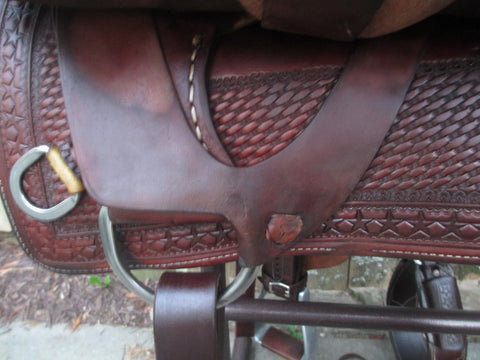 Sean Ryon Cutting Saddle Built By Paul Garcia