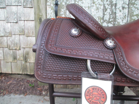 Sean Ryon Cutting Saddle Built By Paul Garcia