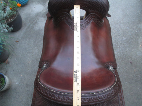 Sean Ryon Cutting Saddle Built By Paul Garcia
