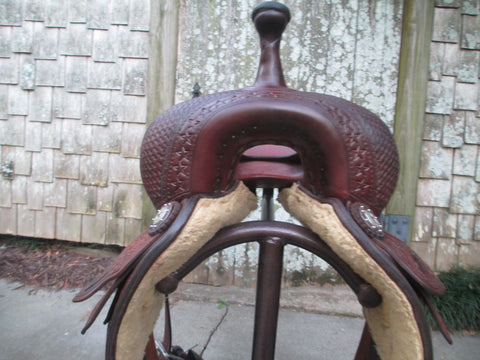 Sean Ryon Cutting Saddle Built By Paul Garcia