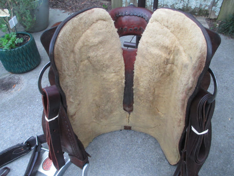 Sean Ryon Cutting Saddle Built By Paul Garcia