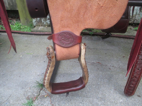 Paul Custom Saddlery Roping Saddle, Ranch Saddle