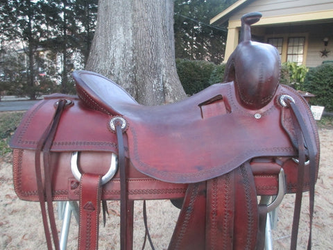 Todd Jeys Ranch Cutter Saddle
