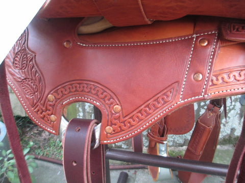 New McCall McLite Wade Roping Saddle Ranch Saddle