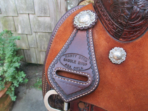 Marty Byrd Roping Saddle