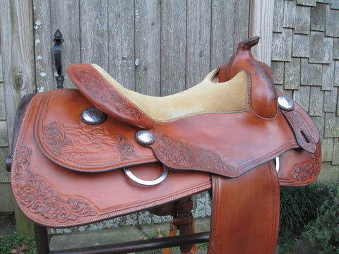 Donn Leson Reining Saddle