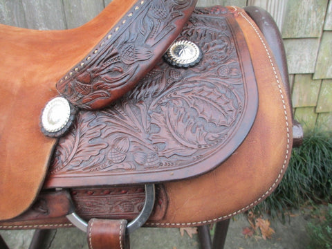 M L Leddy Cutting Saddle