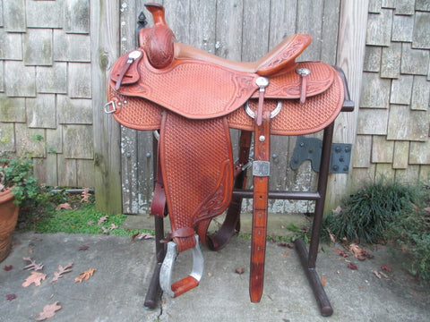 Jeremiah Watt Cowhorse Saddle