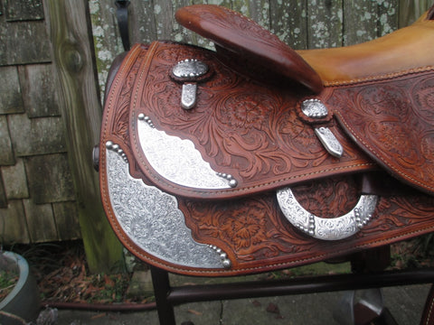 Bob's Reining Saddle Show Saddle