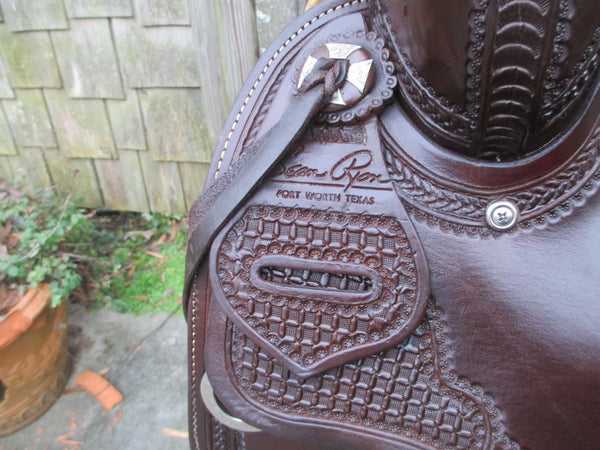 Sean Ryon Cutting Saddle - Fine Western Saddles