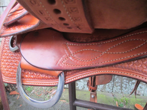 Jeff Smith Cutting Saddle