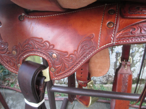 McCall Lady Wade Roping Saddle Ranch Saddle