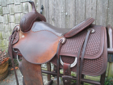 Jeff Smith Cowboy Collection Cutting Saddle