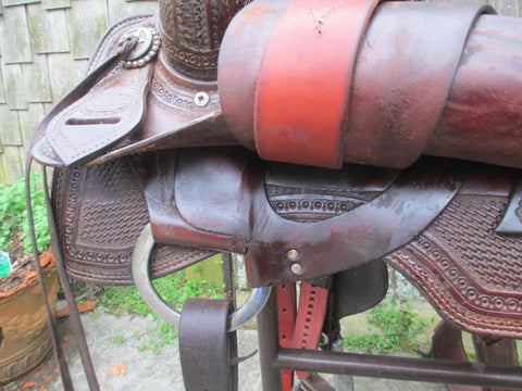 Cowperson Tack Cutting Saddle