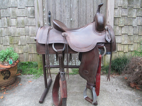 Cowperson Tack Cutting Saddle