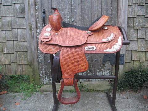 Congress Leather Youth Show Saddle