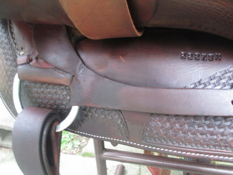 M L Leddy Cutting Saddle