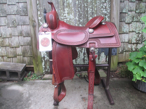 M J (Michelle) Liggett Cutting Saddle