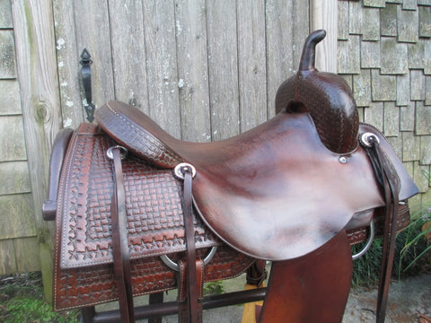Roohide Cutting Saddle