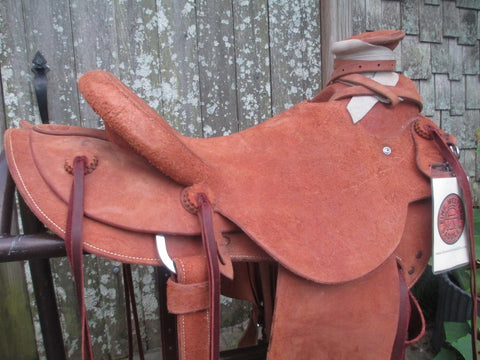 Frecker Saddlery Wade Roping Saddle Ranch Saddle