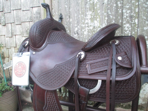 Jeff Smith Cutting Saddle For Youth Or Small Adult