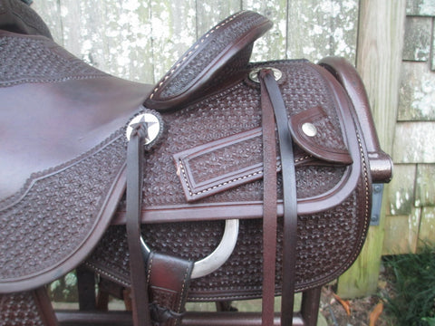 Jeff Smith Cutting Saddle For Youth Or Small Adult