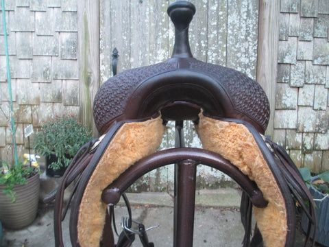 Jeff Smith Cutting Saddle For Youth Or Small Adult