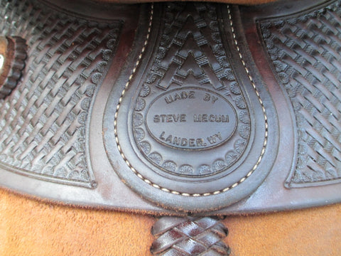 Steve Mecum Wade Roping Saddle