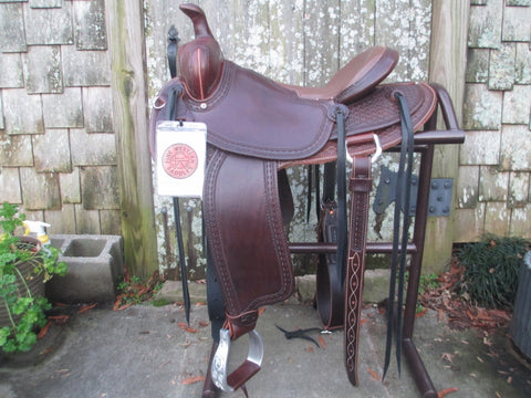 New McCall McLite Roping Saddle Ranch Saddle