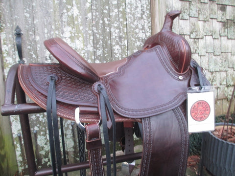 New McCall McLite Roping Saddle Ranch Saddle