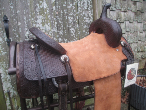 Calvin Allen Cutting Saddle