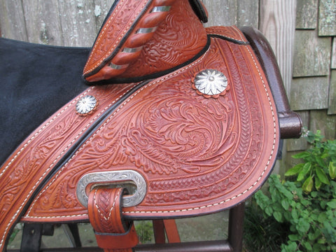 Circle Y Tammy Fischer Daisy Barrel Saddle (Sale Pending)