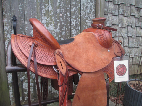 Brian Castagno Ranch Saddle Roping Saddle