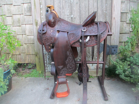 Oliver Seat Rig Roping Ranch Saddle