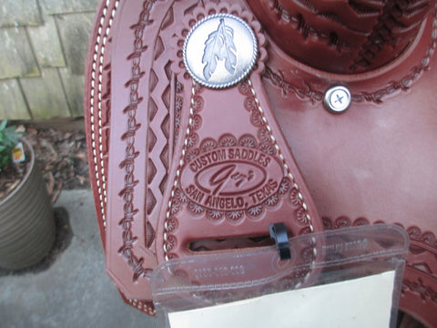 New Todd Jeys Cutting Saddle