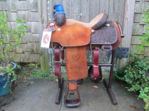 D. W. (David) Barnes Roping Saddle