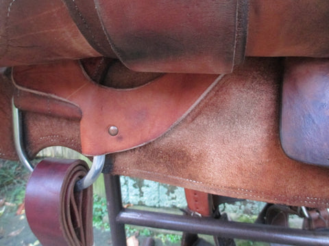 D. W. (David) Barnes Roping Saddle