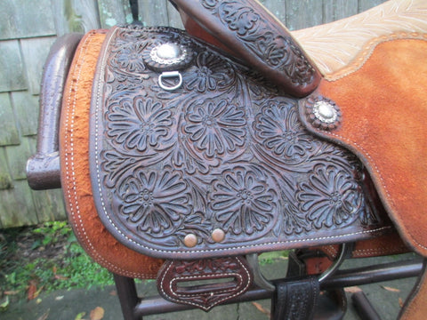 D. W. (David) Barnes Roping Saddle