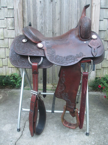Jerry Shaw Cutting Saddle