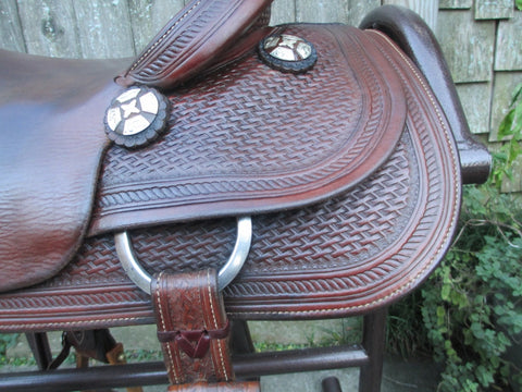 M L Leddy Cutting Saddle