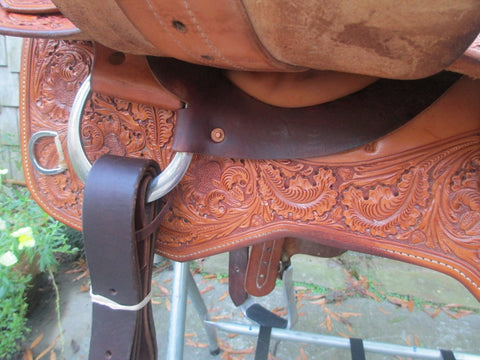 Bob's Reining Show Saddle