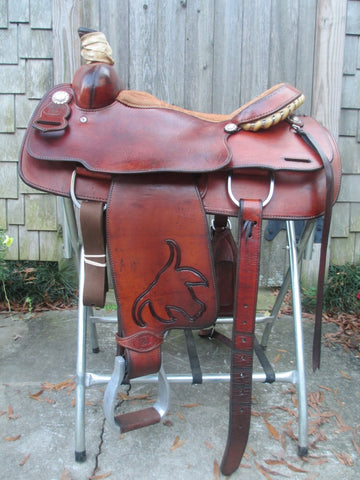 Tod Slone Roping Saddle