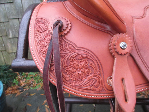 New McCall McLite Wade Ranch, Roping Saddle