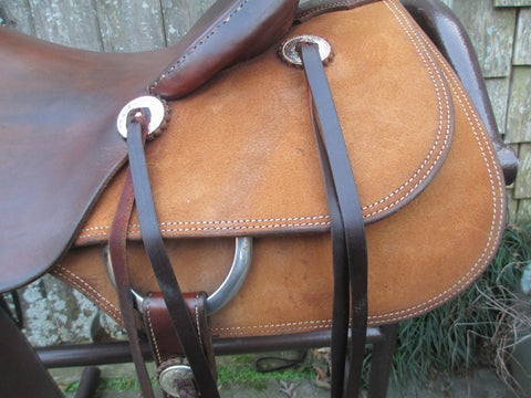 Roohide Brumby Cutting Saddle