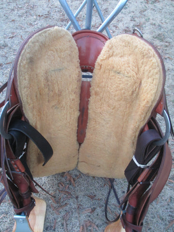 Robert Chavez Roping Saddle Ranch Saddle