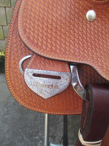 Blue Ribbon Training Saddle Work Saddle