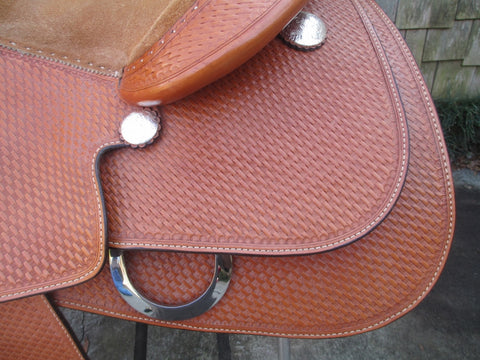 Blue Ribbon Training Saddle Work Saddle