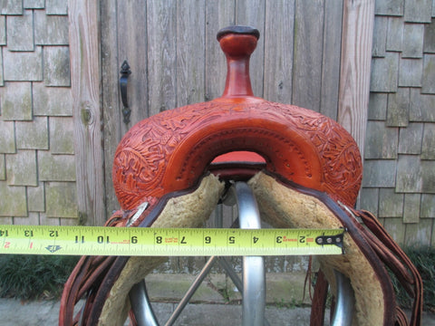 M L Leddy Ranch Cutter Saddle